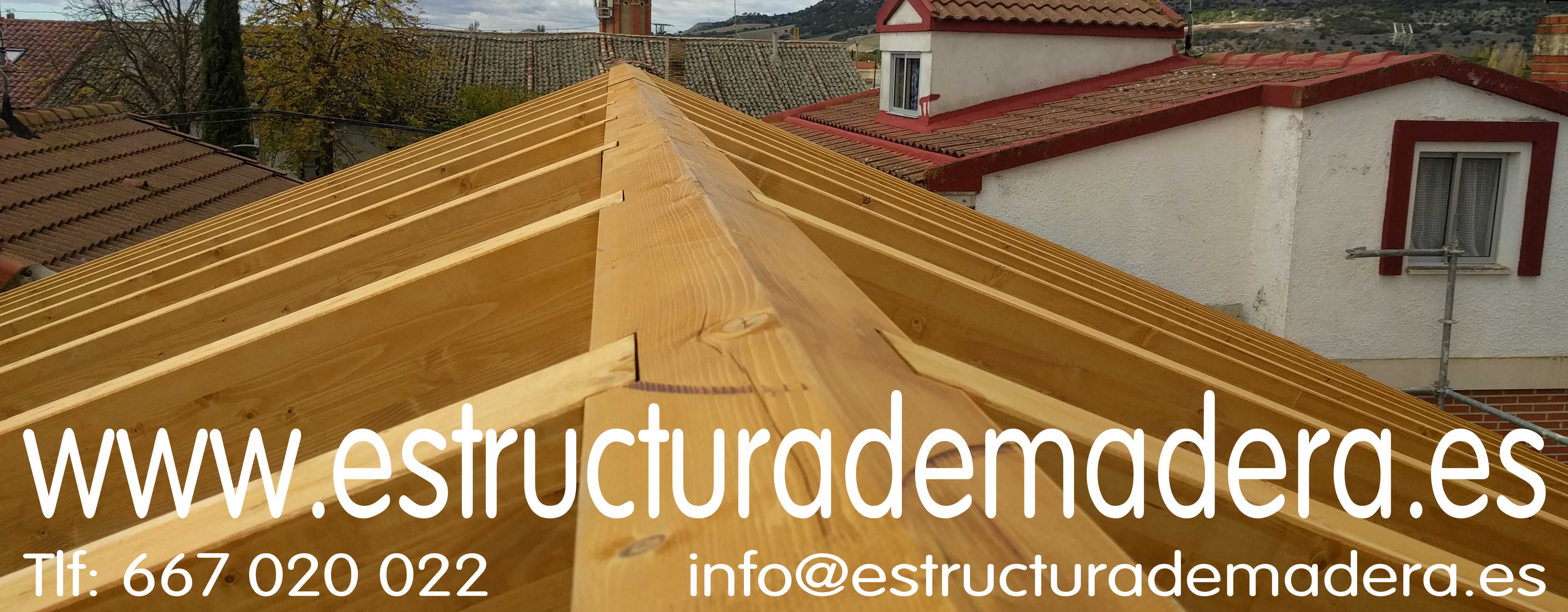 Estructuras de madera – Montaje de estructuras de madera laminada